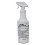 Wexford Labs CleanCide RTU Disinfecting Cleaner, Light Citrus Scent, 32 oz Bottle, 12 Bottles and 4 Trigger Sprayers/Carton