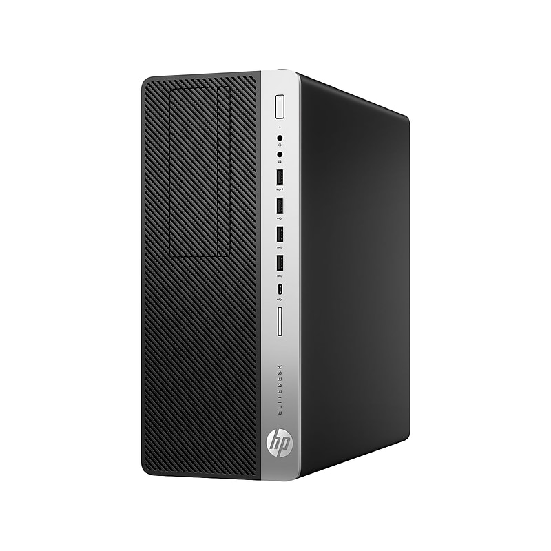 HP EliteDesk 800 G3 Refurbished Desktop Computer, Intel Core i5-6400T, 16GB Memory, 512GB SSD (2DR52UT#ABA) image 1