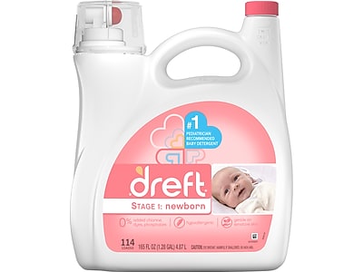 Dreft Stage 1: Newborn Liquid Laundry Detergent - 165 fl oz