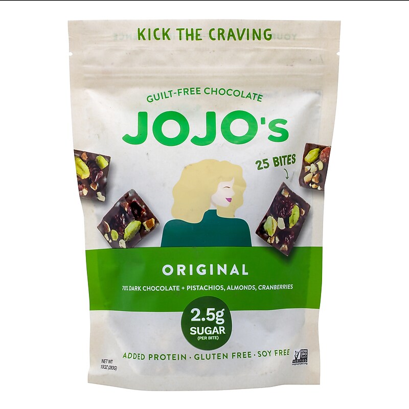 JoJo's Original Dark Chocolate Bites 10oz (220-02039) image 1
