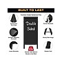 Excello Global Products Chalkboard, Black Wood, 59" x 27" (EGP-HD-0240A-OS)~#|#~sp168942464_sc7