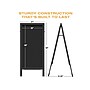 Excello Global Products Chalkboard, Black Wood, 59" x 27" (EGP-HD-0240A-OS)~#|#~sp168942467_sc7