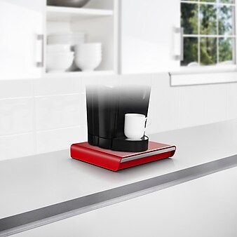 Mind Reader Anchor Collection, Coffee Pod Storage Drawer For 36 K-Cup, Red (TRY26PC-RED)