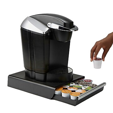Mind Reader 'Coupe' 30 Capacity Coffee Pod Drawer,  Black (TRY30-BLK)