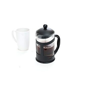 Mind Reader French 4-Cups Coffee Press, Black (FP001-BLK)