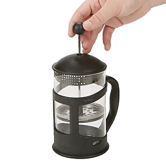 Mind Reader French 4-Cups Coffee Press, Black (FP001-BLK)