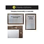 Excello Global Products Combination Dry-Erase Whiteboard, Wood Frame, 3' x 2' (EGP-HD-0078)~#|#~sp169025221_sc7