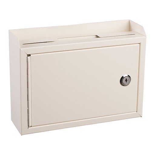AdirOffice Multipurpose Mailbox Drop Box with Suggestion Cards, Medium