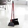 Libman Broom with Dustpan, Black/Red, 2/Carton (919)~#|#~sp169184369_sc7