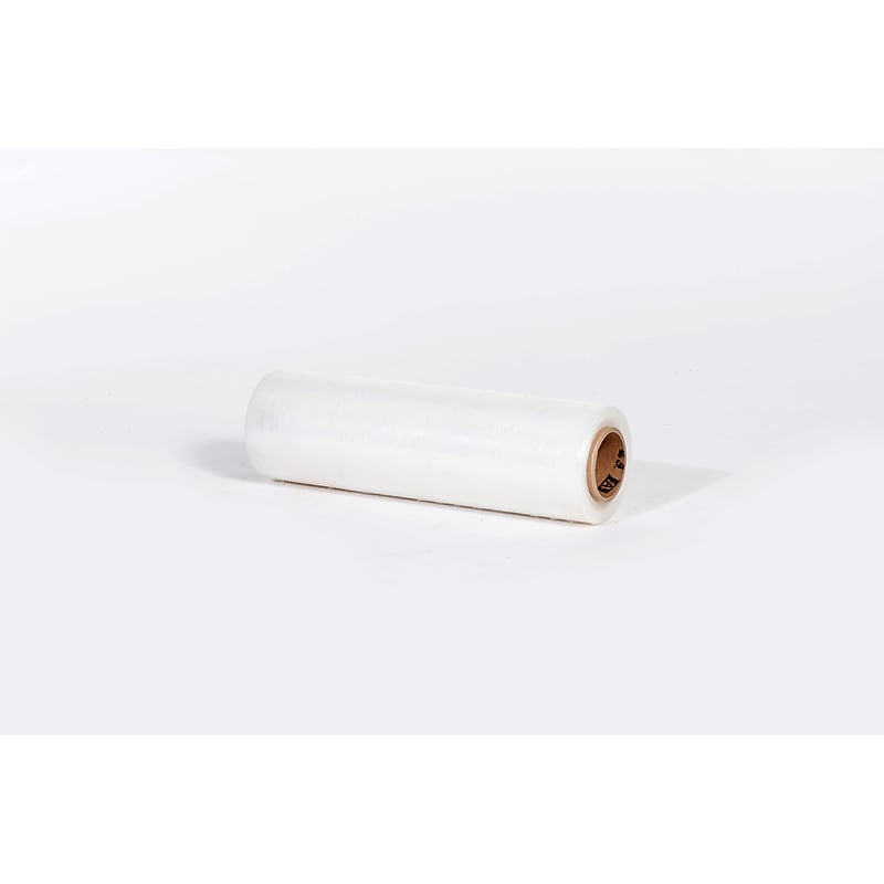 15" x 1500' 80 Gauge Cast Stretch Wrap, Clear, 4/Carton (FSTSF158CAST) image 1