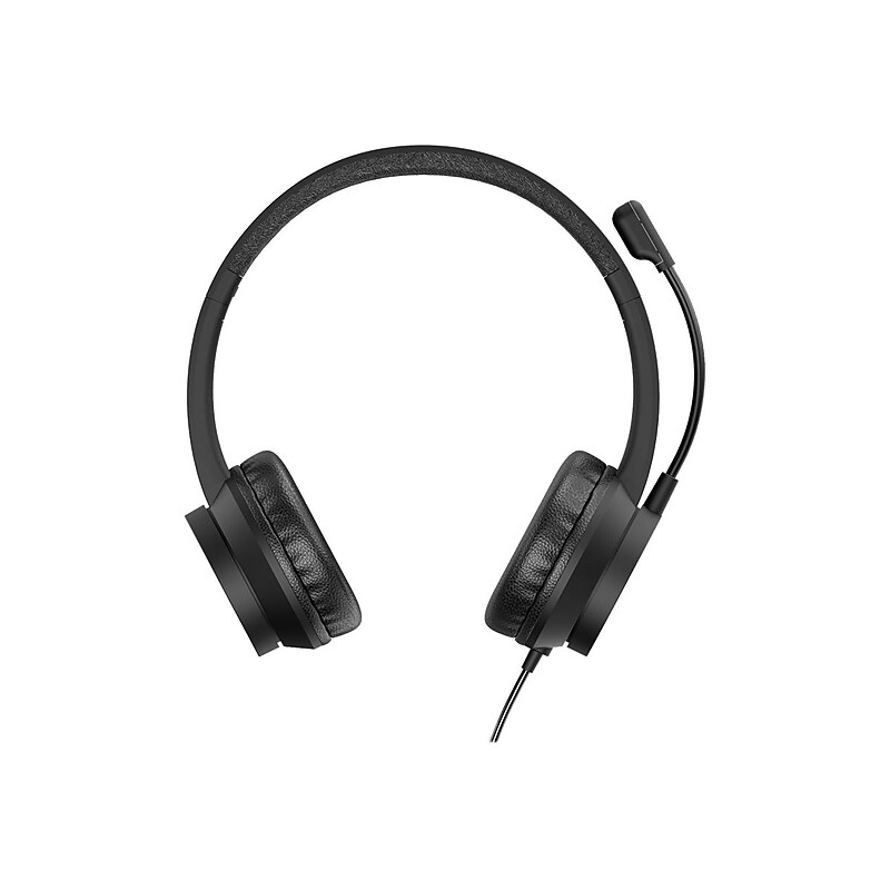CODi Noise Canceling Stereo On-Ear Computer Headset, Black (A04508) image 1