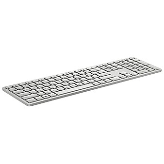 HP 970 Wireless Programmable Keyboard, Natural Silver (3Z729AA#ABA)