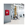 AdirOffice 40-Key Digital Lock Key Cabinet with Key Tags, Red (680-40-RED-689-PKG)~#|#~sp169189118_sc7