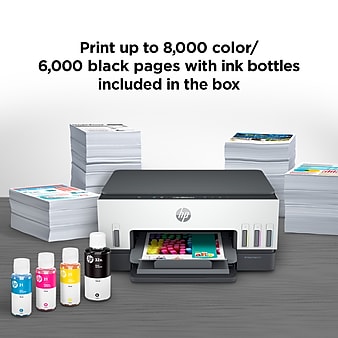 HP Smart Tank 6001 Wireless All-in-One Cartridge-Free Ink Tank Printer, up to 2 Years of Ink Included (2H0B9A)