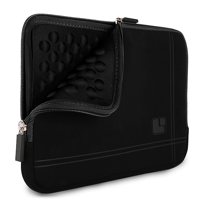 SumacLife 15" Laptop Sleeve, Black (NbkLea872) image 1