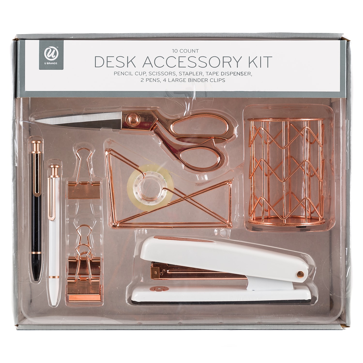 U Brands Desktop Accessory Kit - 1 Each U Brands Desktop Accessory Kit - 1 Each