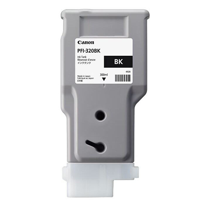 開封未使用品 PFI-320BK、PFI-120BK ブラック インク2個セット Canon PFI-320BK Black High Yield Ink Cartridge (2890C001) | Staples