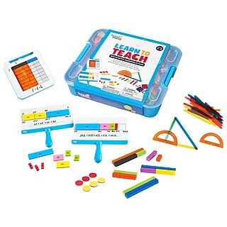 hand2mind Numberblocks One and Two Bike Adventure Playset, Red