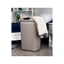 Mind Reader 15.85-Gallon Laundry Hamper with Lid, Plastic, Tan (60HAMP-BRNM)~#|#~sp169701518_sc7