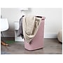 Mind Reader 15.85-Gallon Laundry Hamper with Lid, Plastic, Pink (60HAMP-PNK)~#|#~sp169701527_sc7