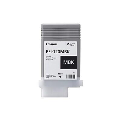 Canon 120MBK Matte Black Standard Yield Ink Cartridge (2884C001) Sansujyuku sansujyuku.com