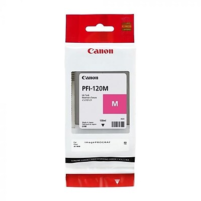 Canon 120M Magenta Standard Yield Ink Cartridge (2887C001AA) Sansujyuku sansujyuku.com