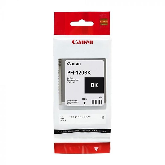 Canon 120BK Black Standard Yield Ink Cartridge (2885C001AA