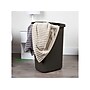 Mind Reader 15.85-Gallon Laundry Hamper with Lid, Plastic, Brown (60HAMP-BRN)~#|#~sp169701742_sc7
