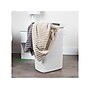 Mind Reader 15.85-Gallon Laundry Hamper with Lid, Plastic, White (60HAMP-WHT)~#|#~sp169701773_sc7