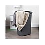 Mind Reader 15.85-Gallon Laundry Hamper with Lid, Plastic, Gray (60HAMP-GRY)~#|#~sp169701787_sc7
