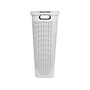 Mind Reader 10.57-Gallon Laundry Hamper with Lid, Plastic, White (40HAMP-WHT)~#|#~sp169701824_sc7