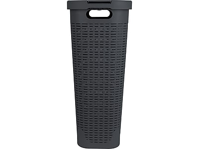 Mind Reader 10.57-Gallon Laundry Hamper with Lid - Thumbnail 2