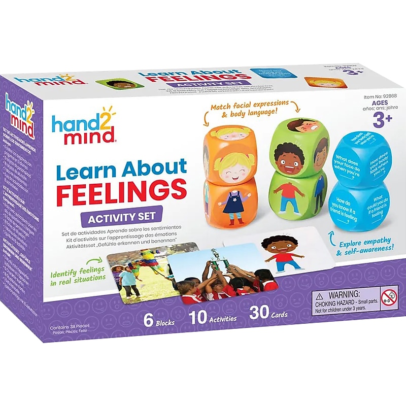 hand2mind Learn About Feelings Activity Set (92868) image 1