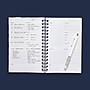 Kahootie Co. Daily Planner For Your Busy Days  5.5"x8.5", Teal Diamonds (ITKDTD)~#|#~sp169703011_sc7