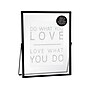 SHEFFIELD HOME 8" x 10" Metal Picture Frame, Black (ST7A7180 BLK)~#|#~sp169787231_sc7