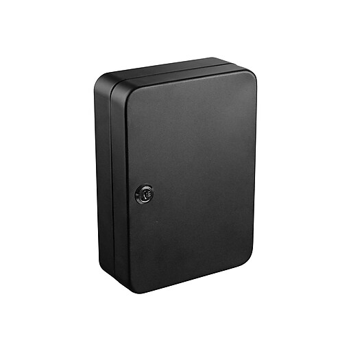 AdirOffice 48Key with Key Lock and Key Tags, Black (68148BLK