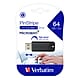 Verbatim PinStripe 64GB USB 3.2 Gen 1 Flash Drive (49318)