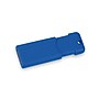 Verbatim PinStripe 128GB USB 3.2 Type-A Flash Drive, Red/Green/Blue, 3/Pack (70390)~#|#~sp169867476_sc7