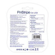 Verbatim PinStripe 8GB USB 2.0 Flash Drive, 5/Pack (99146)