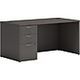 HON Mod 60"W x 30"D Single-Pedestal Desk, Gray (HLPLDS60PSSL1)~#|#~sp169869830_sc7