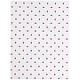JAM Paper Handmade Two-Pocket Recycled Presentation Folders, White with Burgundy Dots, 100/Box (9935980B100)~#|#~sp170186454_sc7