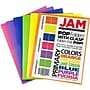 JAM Paper 2-Pocket Plastic Folders with Fastener Clasps, Multicolored, Assorted Primary Colors, 6/Pack (382ECbgypofu)~#|#~sp170186462_sc7