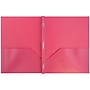 JAM Paper 2-Pocket Plastic Folders with Fastener Clasps, Multicolored, Assorted Primary Colors, 6/Pack (382ECbgypofu)~#|#~sp170186468_sc7