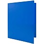 JAM Paper Heavy Duty 2-Pocket Folders, Blue, 6/Pack (383HBU)~#|#~sp170186473_sc7