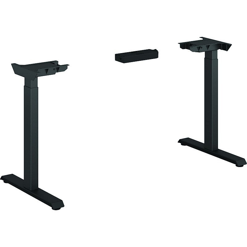 HON Coordinate 27"-46"H Height-Adjustable Base, Black (HHATB2S2LT.P71.X.MEM) image 1