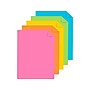 Astrobrights Cheerful Colored Paper, 65 lbs., 8.5" x 11", Assorted Colors, 250 Sheets/Pack (92034)~#|#~sp170269312_sc7
