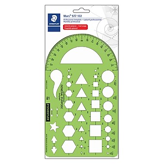 Staedtler® Mars® General Purpose Template (977 102)