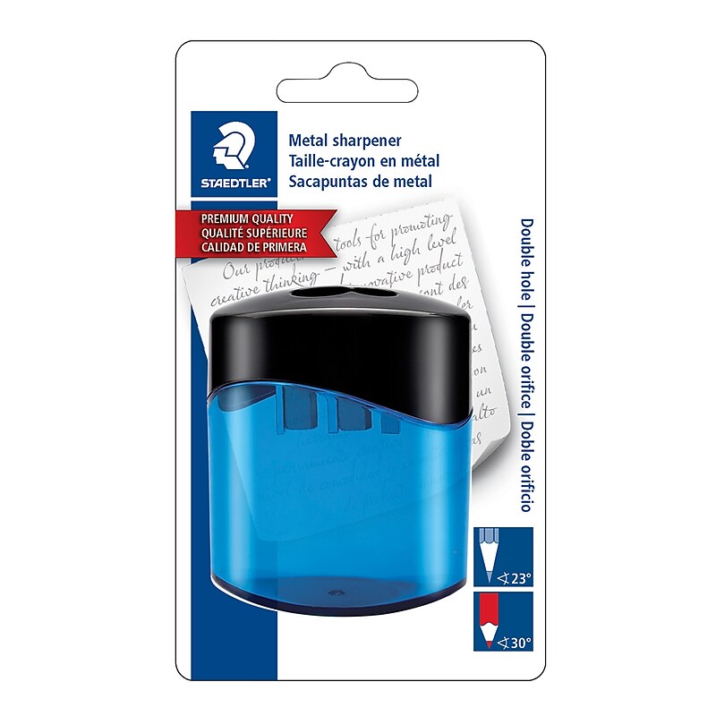 Staedtler Manual Pencil Sharpener, Available In Different Colors (512 300SBK) image 1