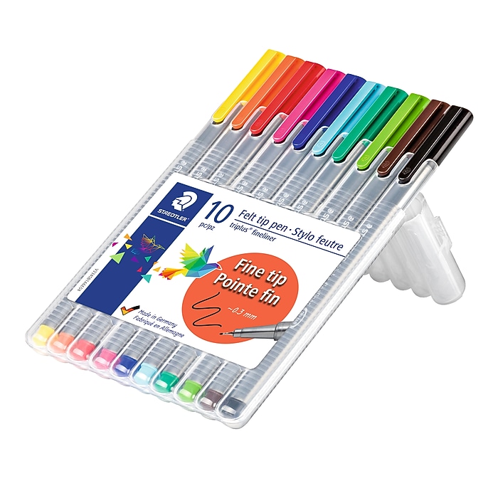 Staedtler Fineliner Pens Near Me Staedtler Triplus Fineliner 334