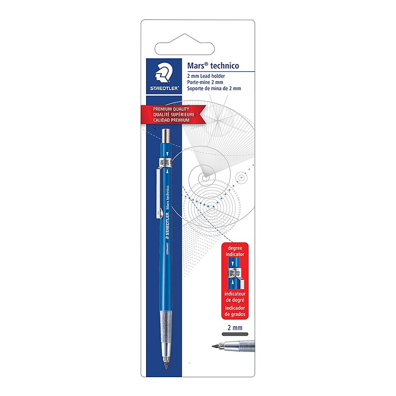 Staedtler Technico Value Pack Mechanical Pencil, 2mm Lead (980 SBKV) image 1